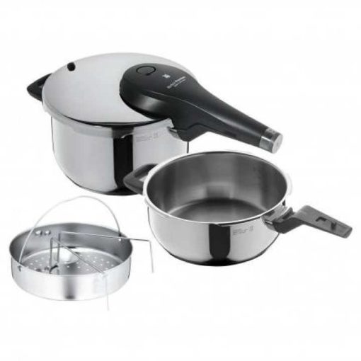 NỒI ÁP SUẤT WMF PERFECT PREMIUM SR SET 6.5L+3L 0795466040 - 1
