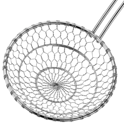 MUÔI VỚT ĐỒ CHIÊN RÁN WMF PROFI PLUS WOK 13CM 1873576030 - 5