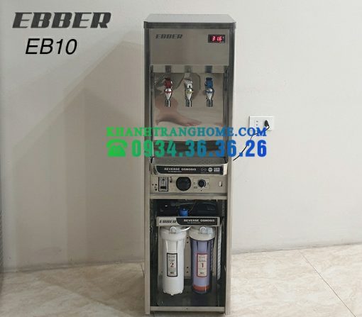 MÁY LỌC NƯỚC NÓNG LẠNH CÔNG NGHIỆP 3 VÒI 3 CHỨC NĂNG NÓNG LẠNH NGUỘI EBBER EB10