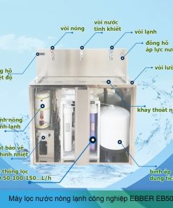 Máy lọc nước nóng lạnh công nghiệp 5 vòi 3 chức năng nóng lạnh ấm EBBER EB50 - 4 MÁY LỌC NƯỚC NÓNG LẠNH CÔNG NGHIỆP 5 VÒI 3 CHỨC NĂNG NÓNG LẠNH ẤM EBBER EB50