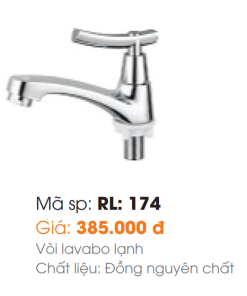 Vòi Lavabo Roland RL-174 - 8 Vòi Lavabo Roland RL-174 - 7