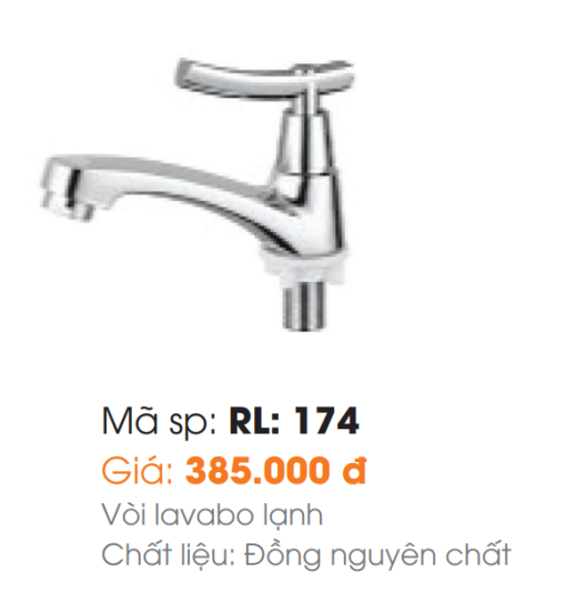Vòi Lavabo Roland RL-174 - 3