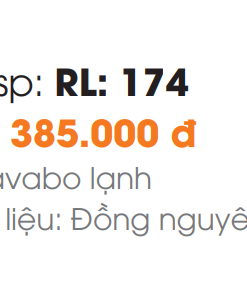 Vòi Lavabo Roland RL-174 - 10 Vòi Lavabo Roland RL-174 - 9