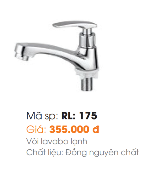 Vòi Lavabo Roland RL-175 - 3