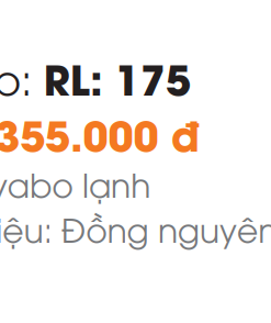 Vòi Lavabo Roland RL-175 - 9