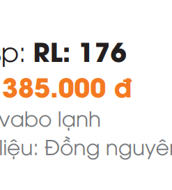 Vòi Lavabo Roland RL-176 - 9