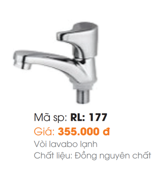 Vòi Lavabo Roland RL-177 - 3