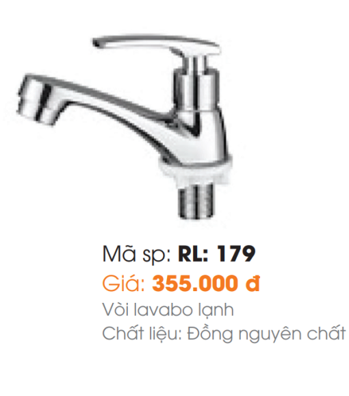 Vòi Lavabo Roland RL-179 - 3