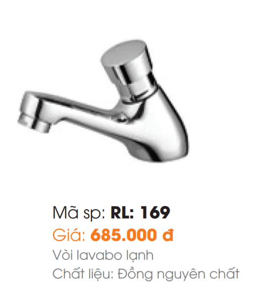 Vòi Lavabo Roland RL-169 - 3