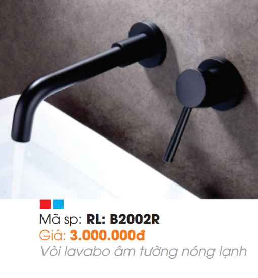 Vòi Lavabo Âm Tường Roland RL-B2002R - 3