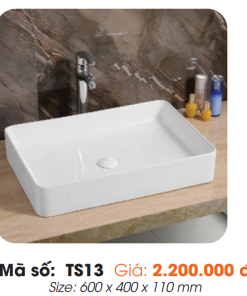 Tô Lavabo Sứ Roland TS13 - 8 Tô Lavabo Sứ Roland TS13 - 7