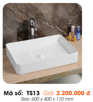 Tô Lavabo Sứ Roland TS13 - 7