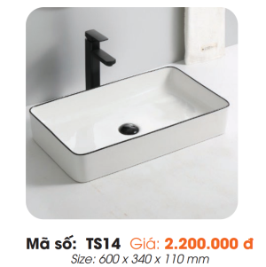 Tô Lavabo Sứ Roland TS14 - 7