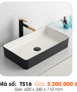 Tô Lavabo Sứ Roland TS16 - 8 Tô Lavabo Sứ Roland TS16 - 7