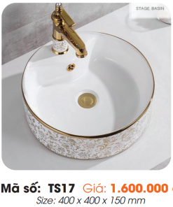 Tô Lavabo Sứ Roland TS17 - 8 Tô Lavabo Sứ Roland TS17 - 7