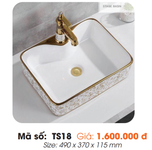 Tô Lavabo Sứ Roland TS18 - 7