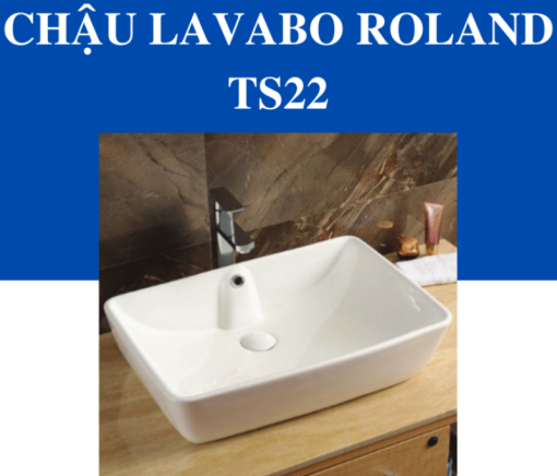 Tô Lavabo Sứ Roland TS22 - 5