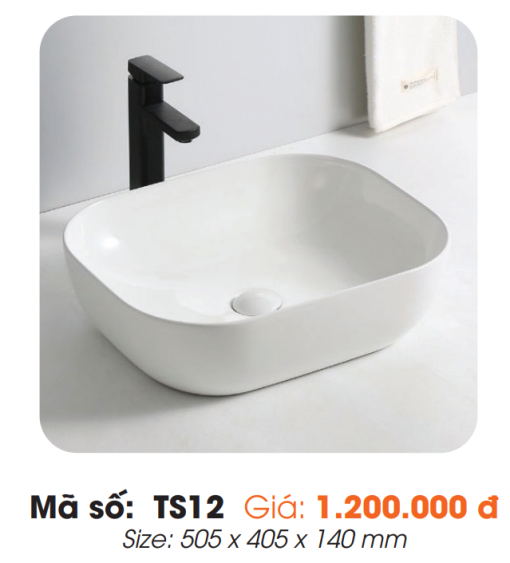 Tô Lavabo Sứ Roland TS12 - 3