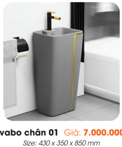 Lavabo Chân Đứng 01 Roland - 7