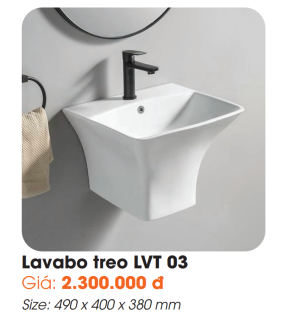 Lavabo treo LVT 03 Roland - 7