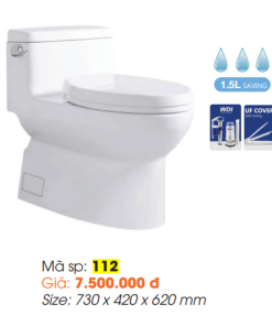 Bồn Cầu Một Khối Roland 112 - 10 Bồn Cầu Một Khối Roland 112 - 9