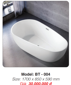 Bồn Tắm Ngâm Đặt Sàn Roland BT-004 - 7