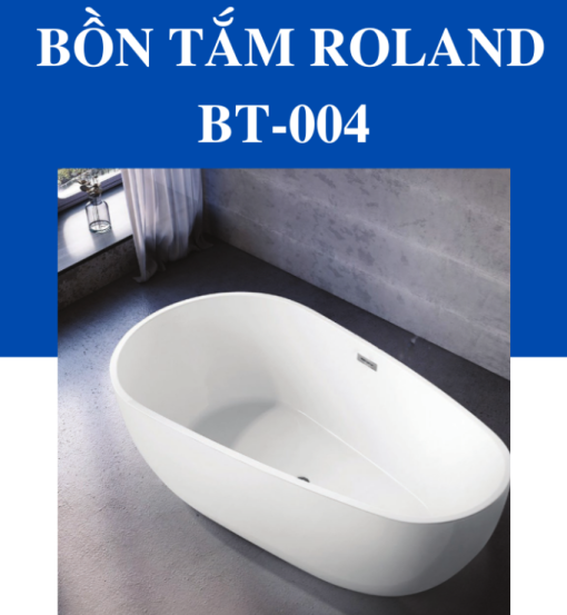 Bồn Tắm Ngâm Đặt Sàn Roland BT-004 - 5