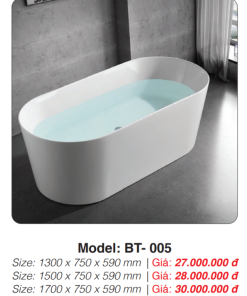 Bồn Tắm Ngâm Đặt Sàn Roland BT-005 - 8 Bồn Tắm Ngâm Đặt Sàn Roland BT-005 - 7