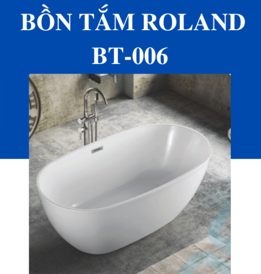Bồn Tắm Ngâm Đặt Sàn Roland BT-006 - 5