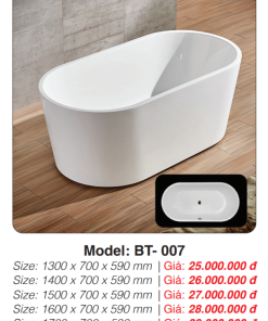 Bồn Tắm Ngâm Đặt Sàn Roland BT-007 - 8 Bồn Tắm Ngâm Đặt Sàn Roland BT-007 - 7