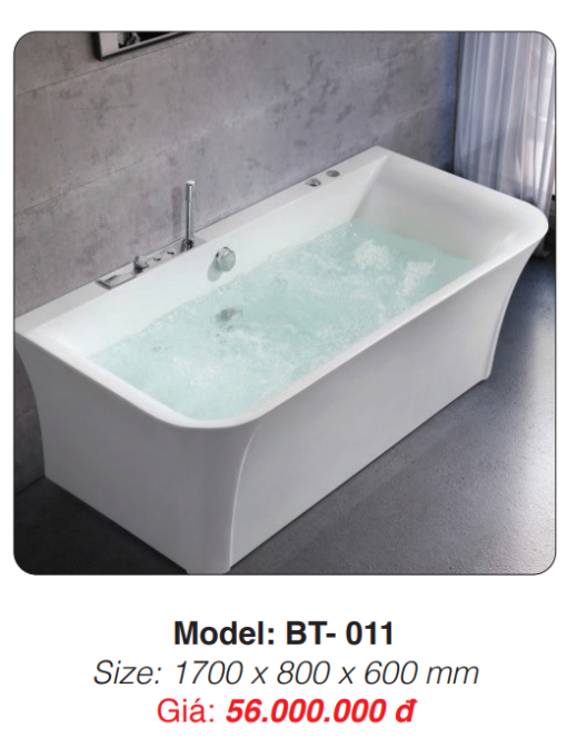 Bồn Tắm Massage Đặt Sàn Roland BT-011 - 3