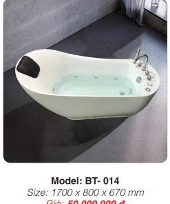 Bồn Tắm Massage Đặt Sàn Roland BT-014 - 8 Bồn Tắm Massage Đặt Sàn Roland BT-014 - 7