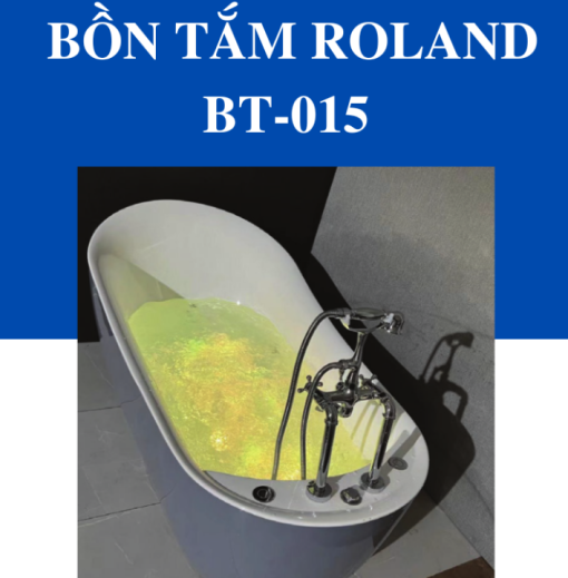 Bồn Tắm Massage Đặt Sàn Roland BT-015 - 5