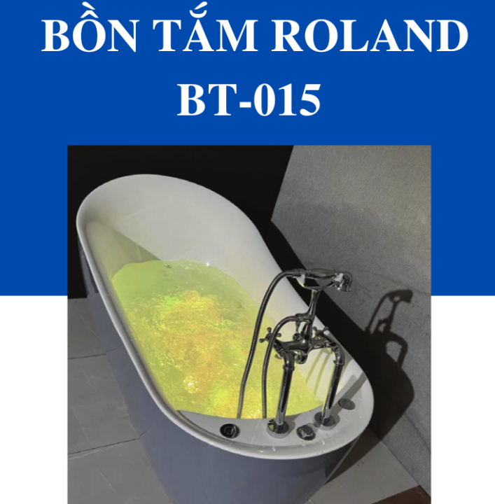 Bồn Tắm Massage Đặt Sàn Roland BT-015