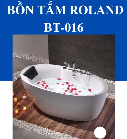 Bồn Tắm Massage Đặt Sàn Roland BT-016 - 3