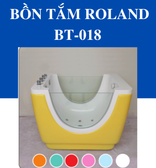Bồn Tắm Massage Đặt Sàn Roland BT-018 - 5