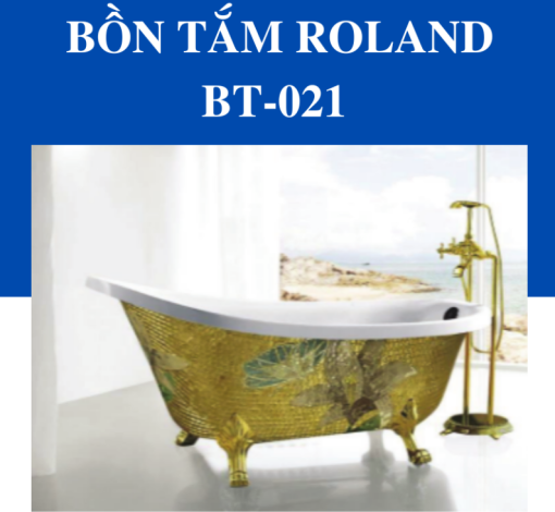 Bồn Tắm Chân Rồng Nghệ Thuật Roland BT-021 - 3