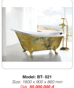 Bồn Tắm Chân Rồng Nghệ Thuật Roland BT-021 - 9