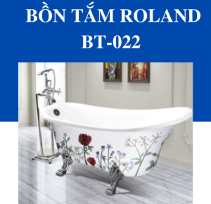 Bồn Tắm Chân Rồng Nghệ Thuật Roland BT-022 - 9