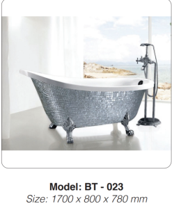 Bồn Tắm Chân Rồng Nghệ Thuật Roland BT-023 - 9