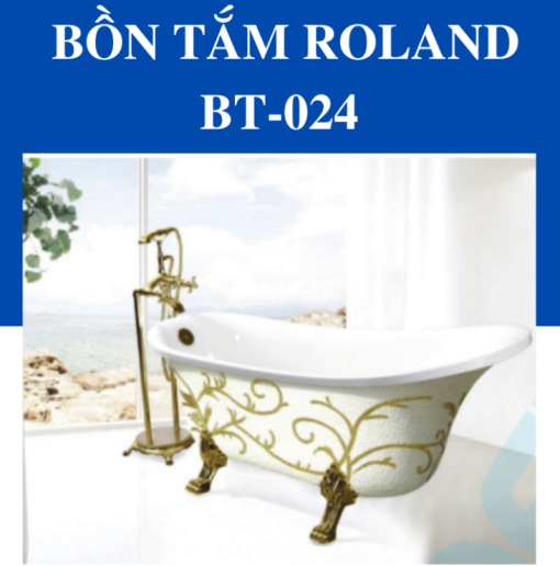 Bồn Tắm Chân Rồng Nghệ Thuật Roland BT-024 - 5