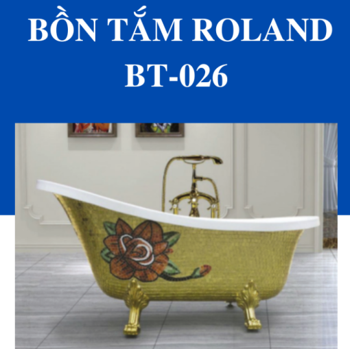 Bồn Tắm Chân Rồng Nghệ Thuật Roland BT-026 - 5
