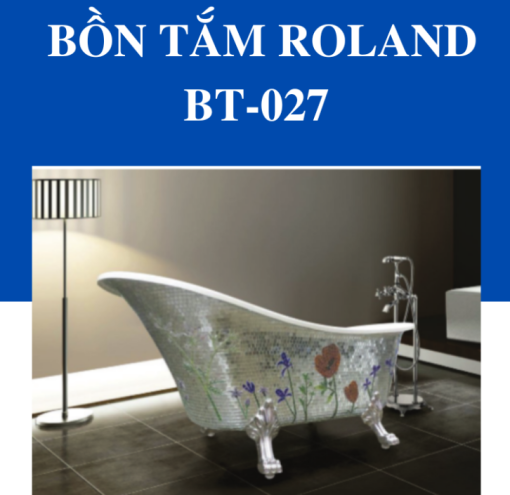 Bồn Tắm Chân Rồng Nghệ Thuật Roland BT-027 - 3