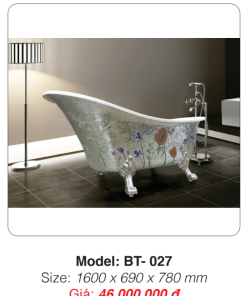 Bồn Tắm Chân Rồng Nghệ Thuật Roland BT-027 - 10 Bồn Tắm Chân Rồng Nghệ Thuật Roland BT-027 - 9