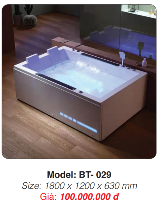 Bồn Tắm Massage Đặt Sàn Roland BT-029 - 3