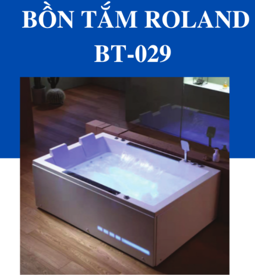 Bồn Tắm Massage Đặt Sàn Roland BT-029 - 5