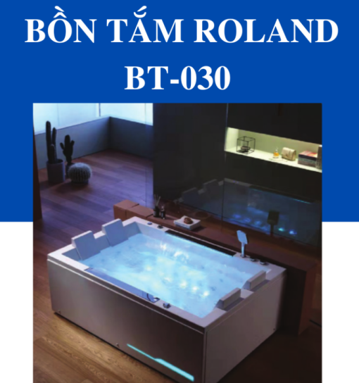 Bồn Tắm Massage Đặt Sàn Roland BT-030 - 5