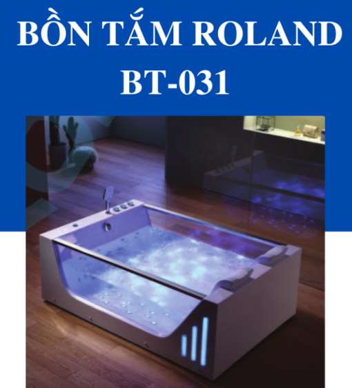Bồn Tắm Massage Đặt Sàn Roland BT-031 - 3