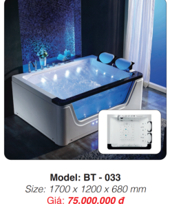 Bồn Tắm Massage Đặt Sàn Roland BT-033 - 7