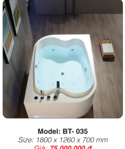 Bồn Tắm Massage Đặt Sàn Roland BT-035 - 8 Bồn Tắm Massage Đặt Sàn Roland BT-035 - 7